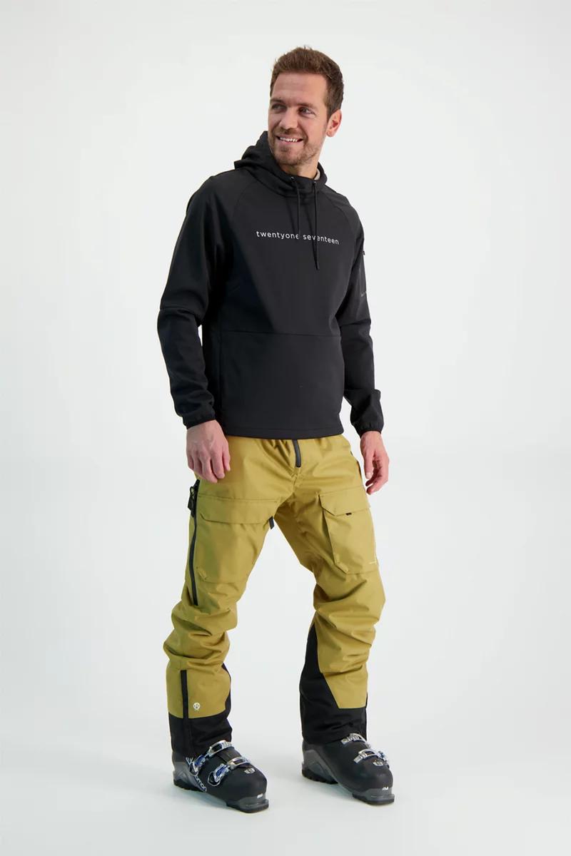 2117 OF SWEDEN Spanhult Softshell Hoodie Herren Midlayer