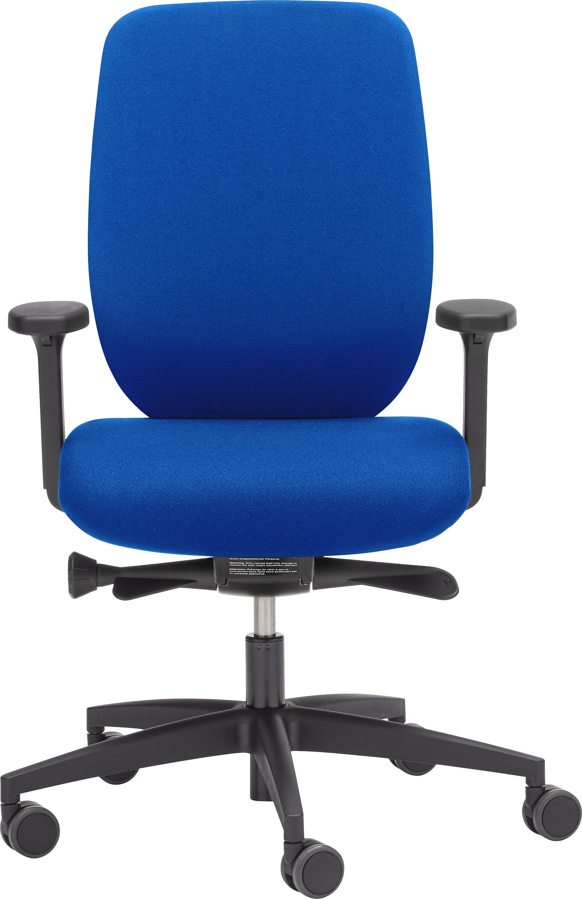 Giroflex 353 Polsterrücken Bürostuhl - Blau / B: 69.0 cm x T: 70.0 cm x H: 114.0 cm
