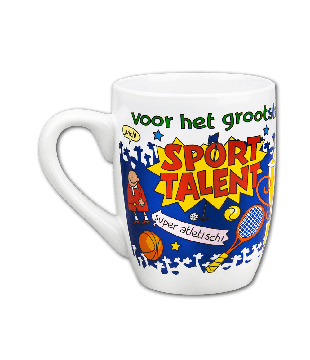 Mok Sporttalent 12cm