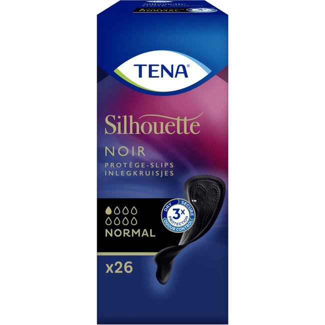 TENA Silhouette Noir Inlegkruisjes 26 stuks