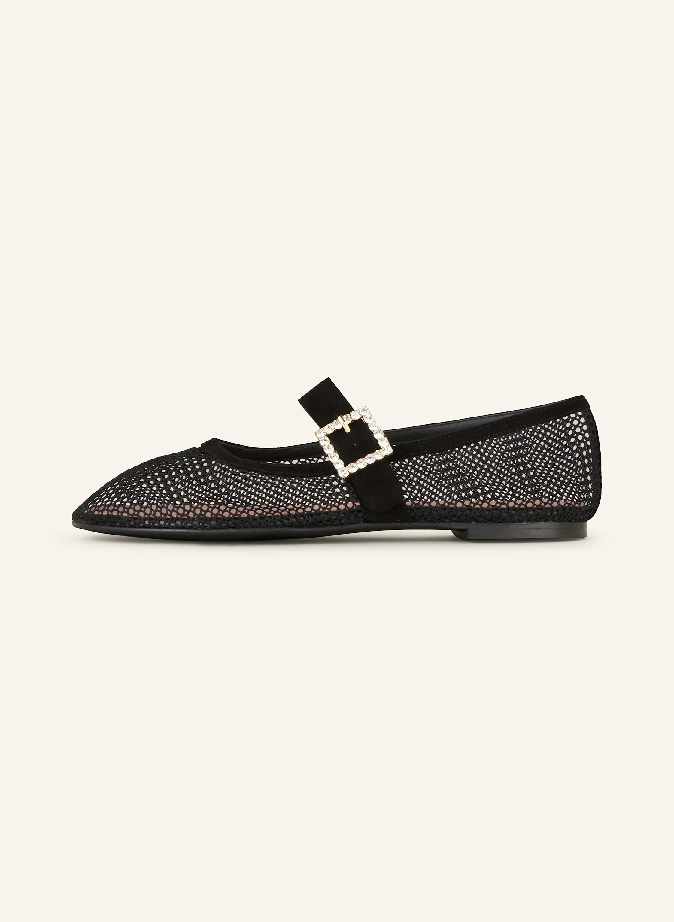 Pretty Ballerinas Mary-Jane-Ballerinas BATIR ANGELIS mit Schmucksteinen