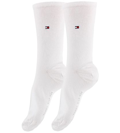 Tommy Hilfiger Strømper - 2-pak - Casual - Hvid