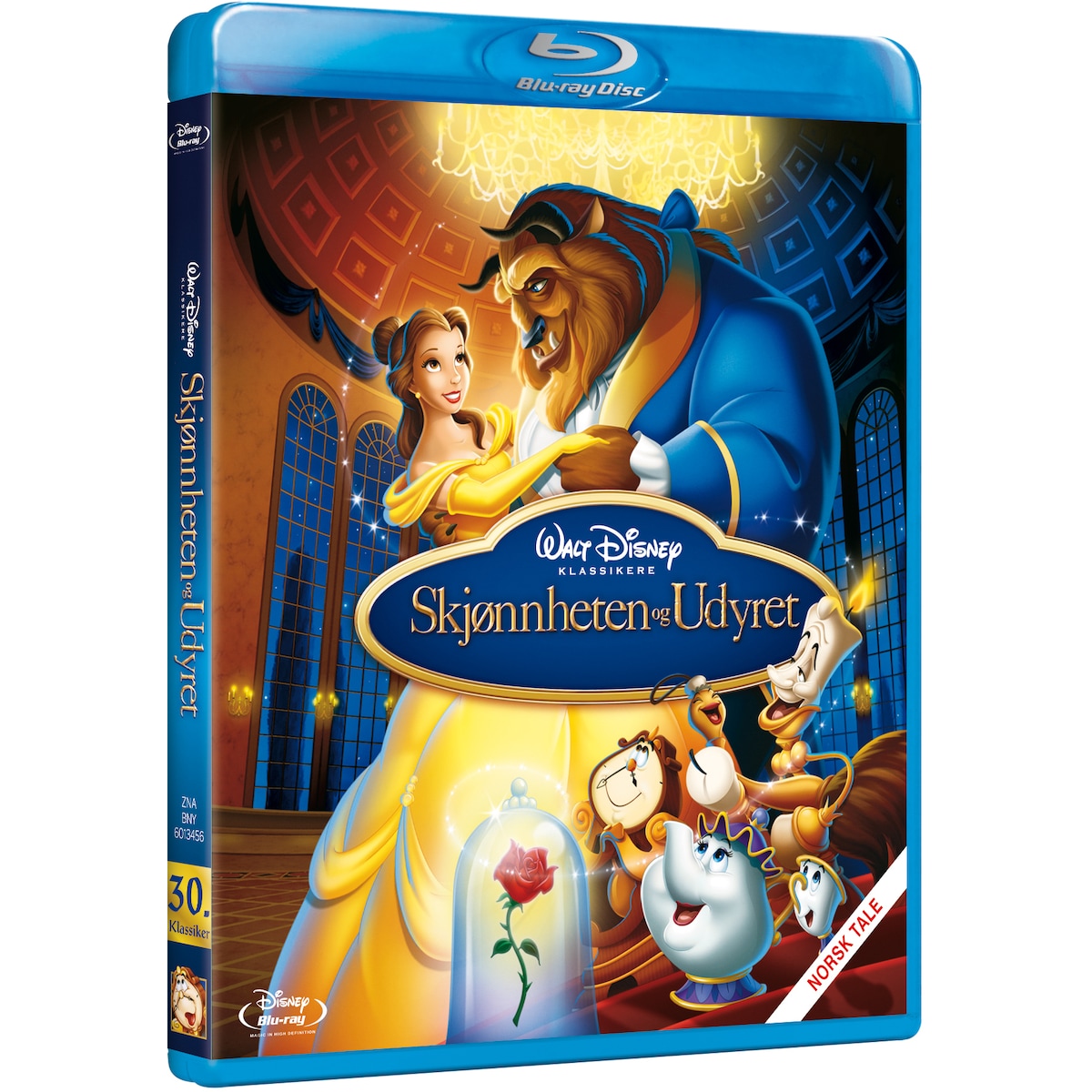Bdvd-skjonnheten & udyret (blu-ray)