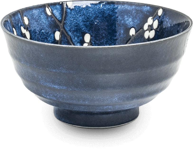 Hana Blauwe Kom 17 cm