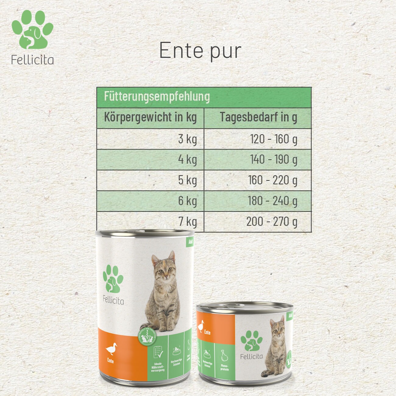 Fellicita Ente pur 6 x 200g