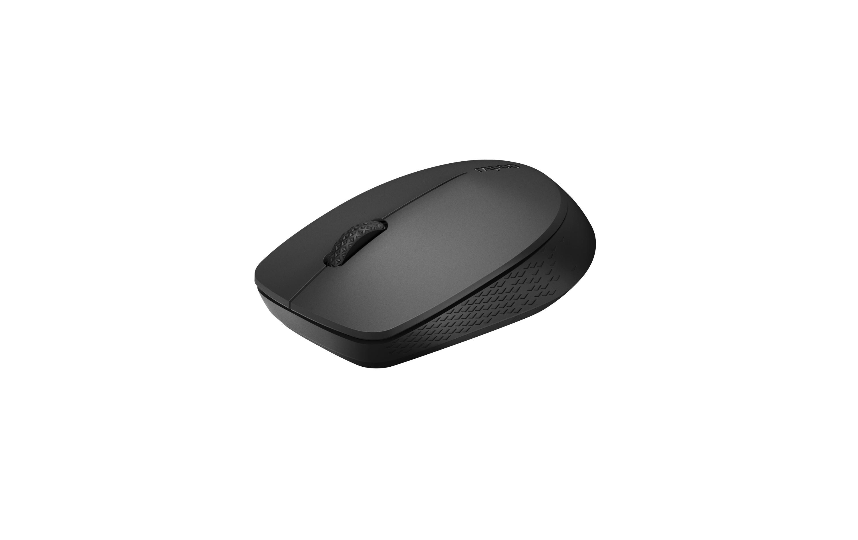 Maus M100 Optical Silent BlackGeräuscharme Wireless-Maus mit optischem Sensor