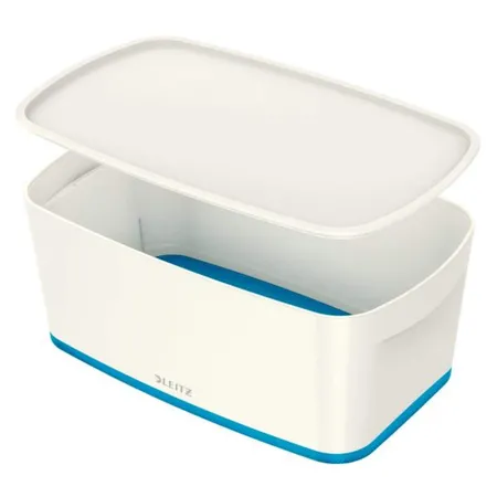 Leitz Aufbewahrungsbox MyBox® klein mit Deckel, blau