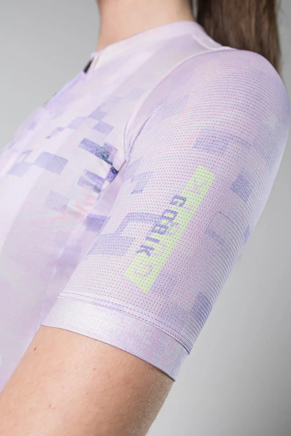 Gobik Stark Fietsshirt Korte Mouwen Paars/Lila Dames