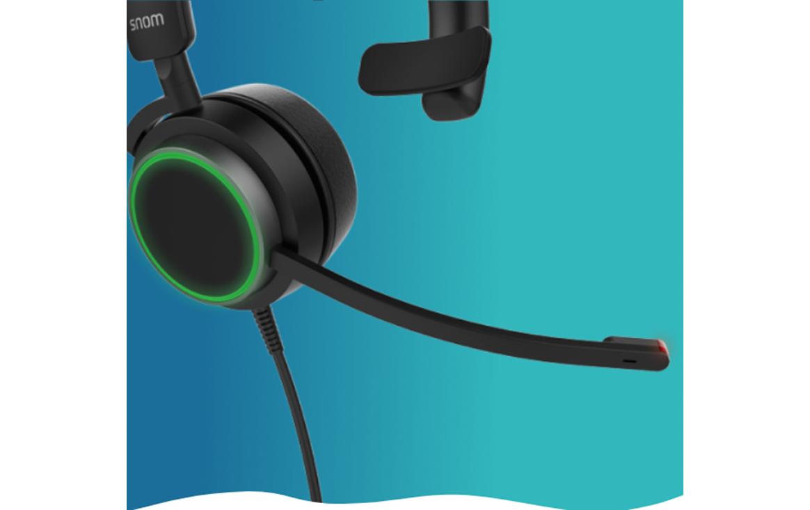 Headset A330M MonoDas monaurale USB-Headset Snom A330M