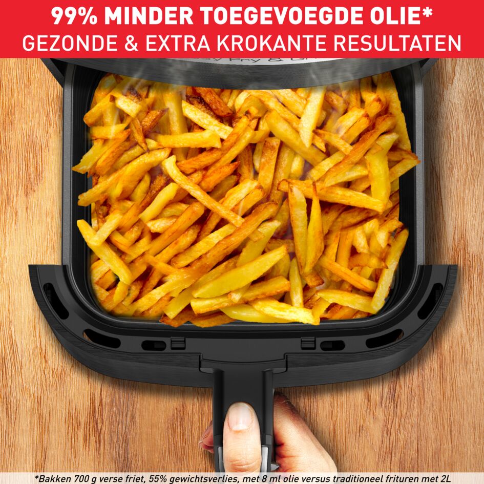 Easy Fry & Grill Precision XL EY5058 Air fryer 2-in-1 - 8 programma's - 4,6 L