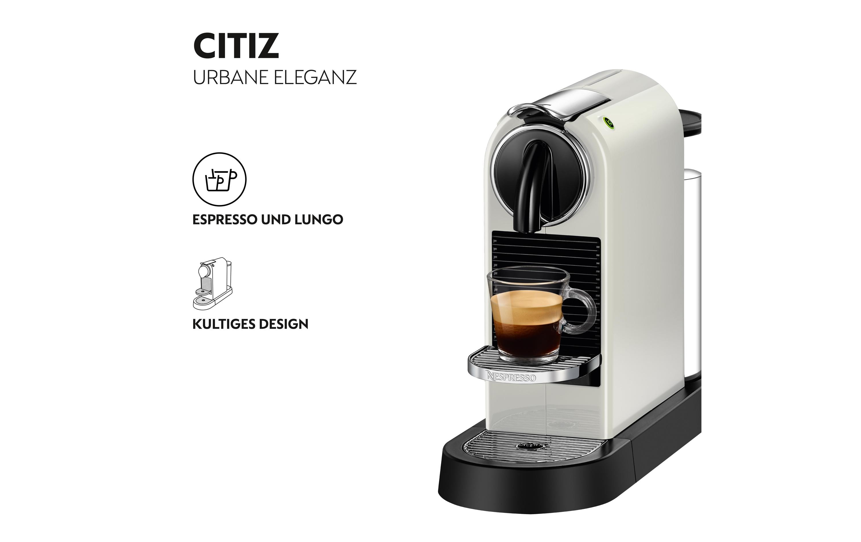 Kaffeemaschine Nespresso CitiZ EN167.W Weiss<br>Kaffeemaschine