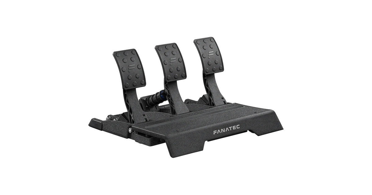 FanatecCSL Elite Pedals V2  (Zwart, Pc, Xbox, PS5 Ready, PS4 Ready)