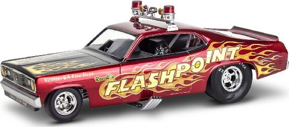 Revell - 70 Plymouth Duster Modelbil Byggesæt - 1:24 - 14528
