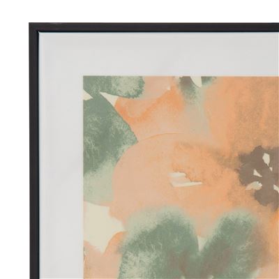 Illustration encadrée motif fleurs - BECQUET CRÉATION