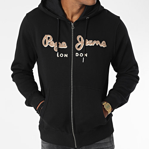 Sweat Zippé Capuche Lamont PM582244 Noir