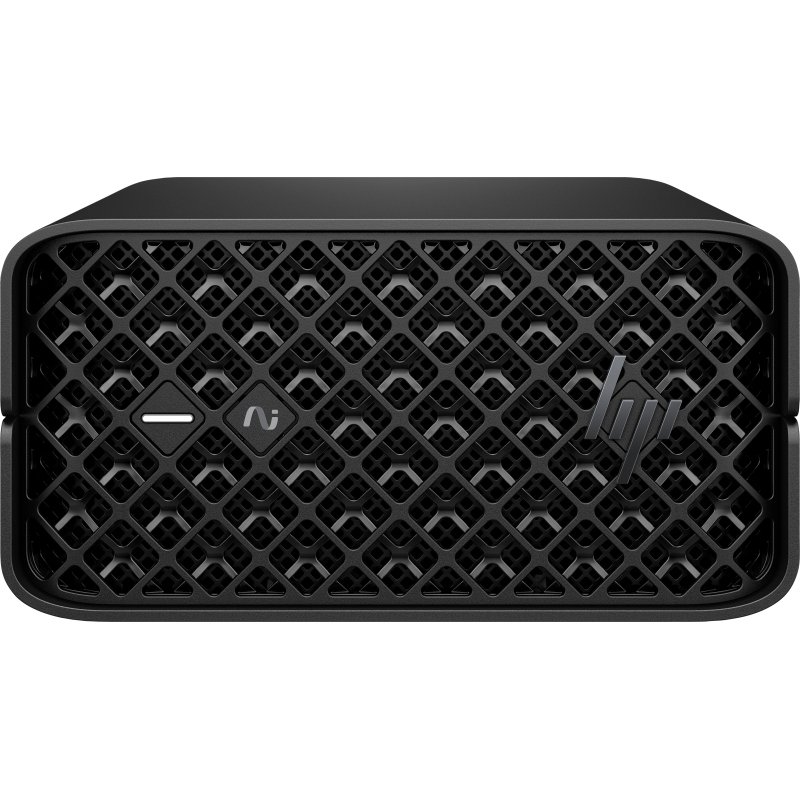 HP Z2 G1a Wolf Pro Security Edition Copilot+ PC AMD Ryzen AI Max PRO 380 16 Go LPDDR5x-SDRAM 1 To SSD Windows 11 Pro Mini PC Station de travail AI Workstation, AI PC Noir