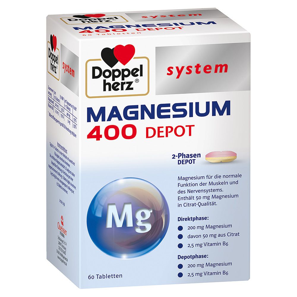 Doppelherz® Magnesium 400 DEPOT