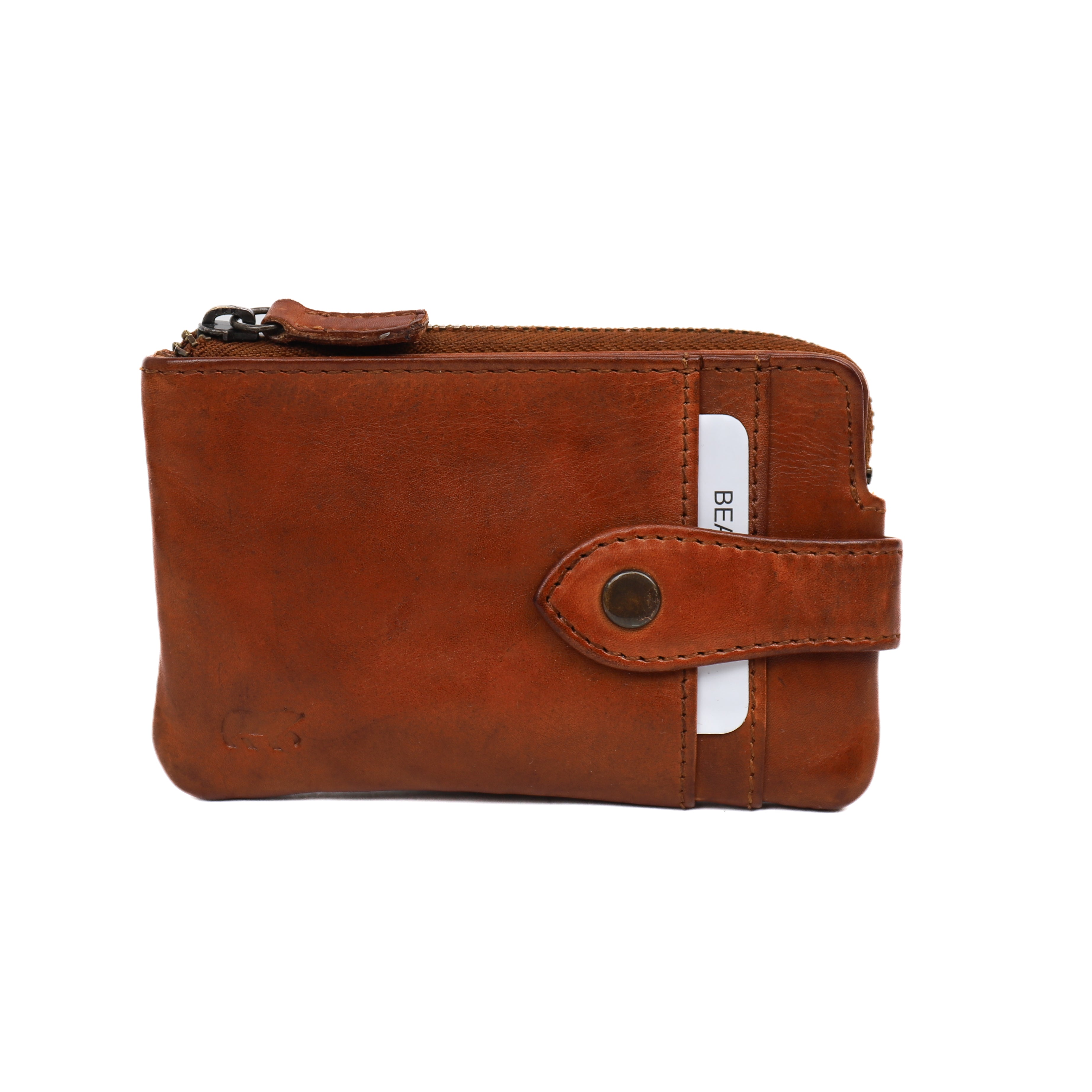 Portemonneetje 'Jael' cognac Cognac