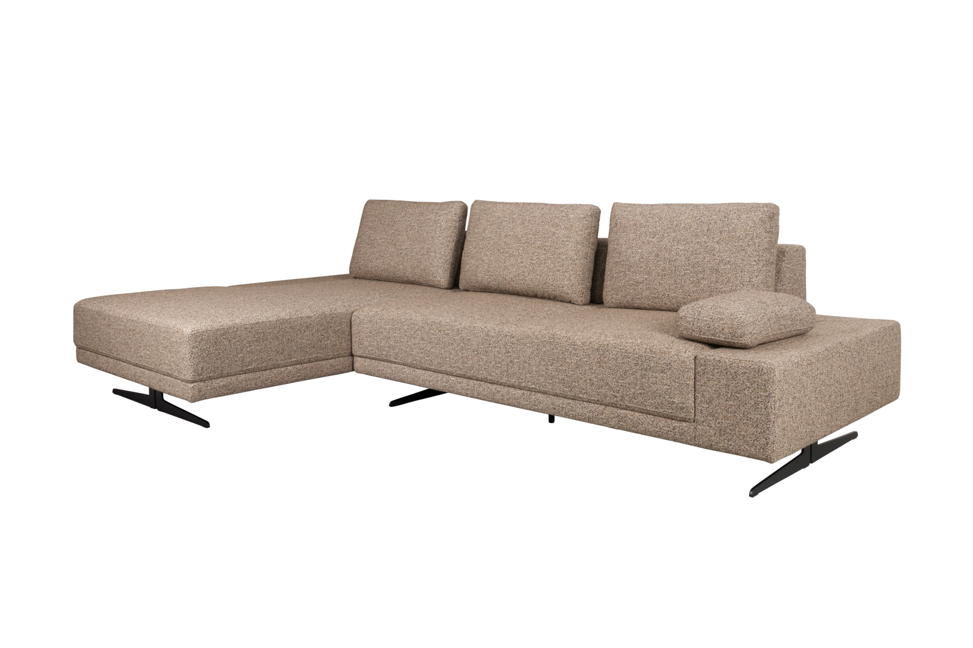Bank Shelly Cinnamon links Chaise Longue