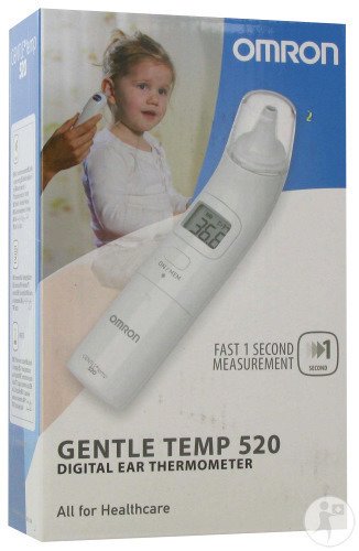Omron Gentle Temp 520 Thermomètre Auriculaire Digital 1 Pièce