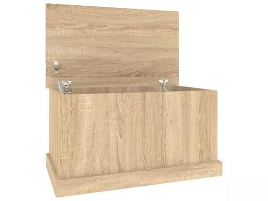 Boîte de rangement chêne sonoma 70x40x38 cm bois d'ingénierie