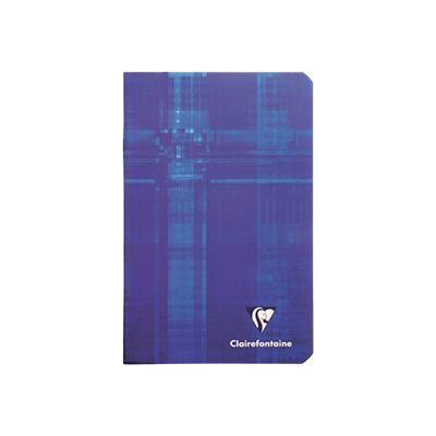 Clairefontaine - Carnet 11 x 17 cm - 96 pages - petits carreaux (5x5 mm) - disponible dans différentes couleurs