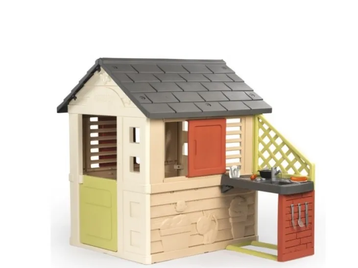 Smoby Nature House med hytte