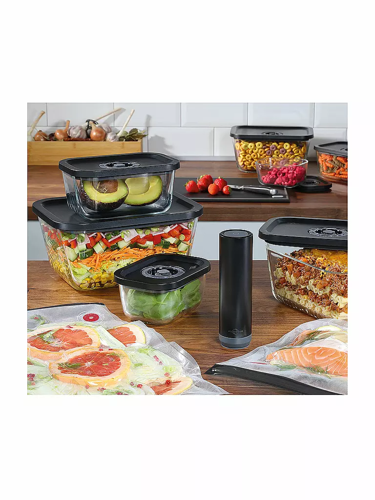 KÜCHENPROFI Vakuumbox EASYFRESH S 0,5L  schwarz