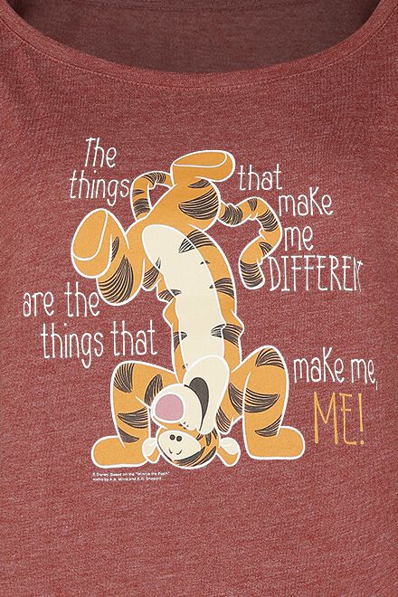 Tigrou - Different | Winnie L'Ourson T-Shirt Manches courtes