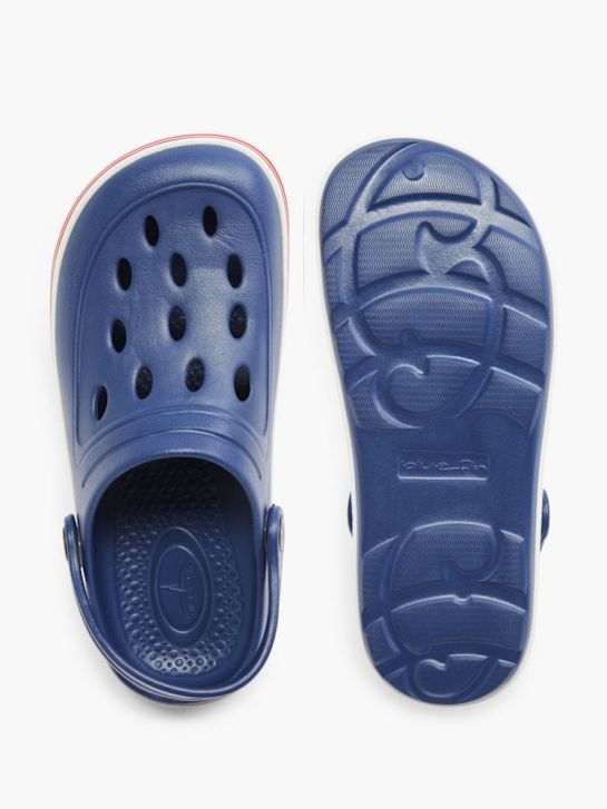 Blue Fin Clog Blau
