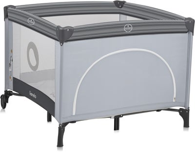 Lionelo BONNIE Lekegrind  for Barn & Baby, Grey Stone