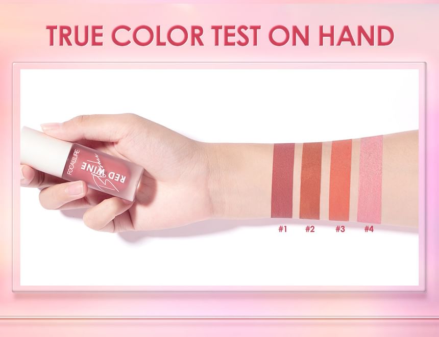 FOCALLURE - HANGOVER Red Wine Blusher - 4 kleuren