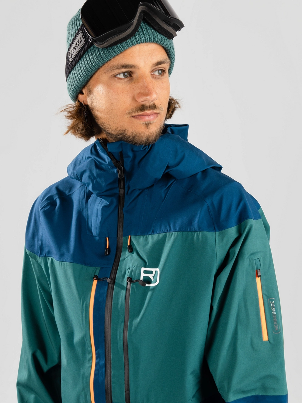 Ortovox 3L Guardian Shell Jacket petrol blue