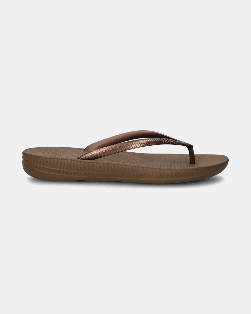Fitflop Iqushion Ergonomic Slippers  - brons