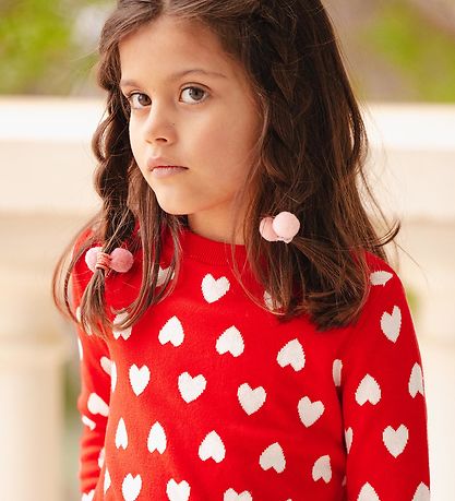 Bonton Bluse - Strick - Paula - Coeur Rouge