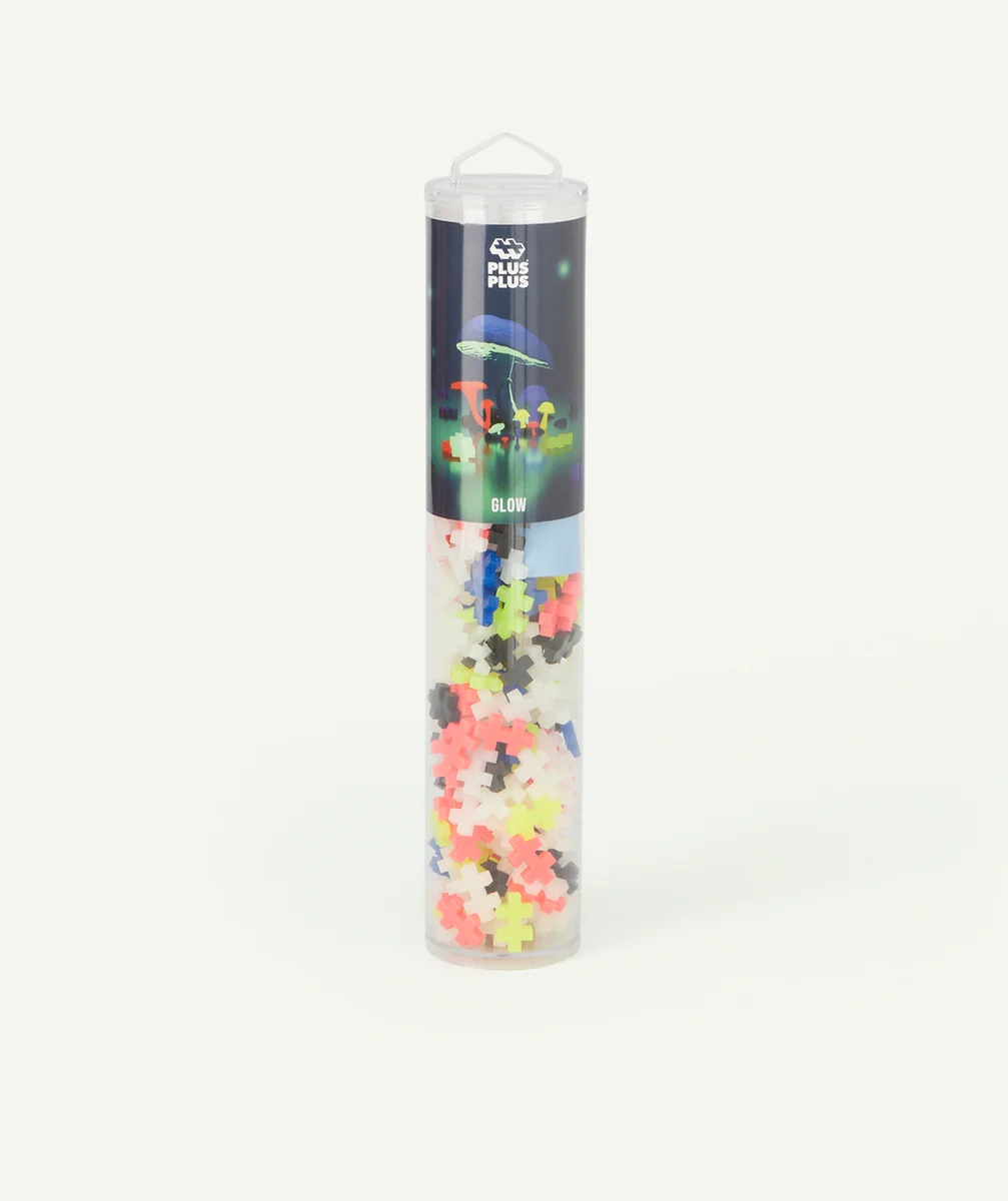 PLUS PLUSMÉGA TUBE JEU DE CONSTRUCTION PHOSPHORESCENT 240 PIÈCES