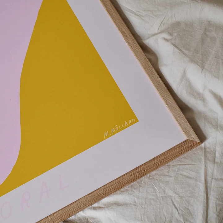The Poster Club - Pink Coral von Madelen Möllard, 30 x 40 cm