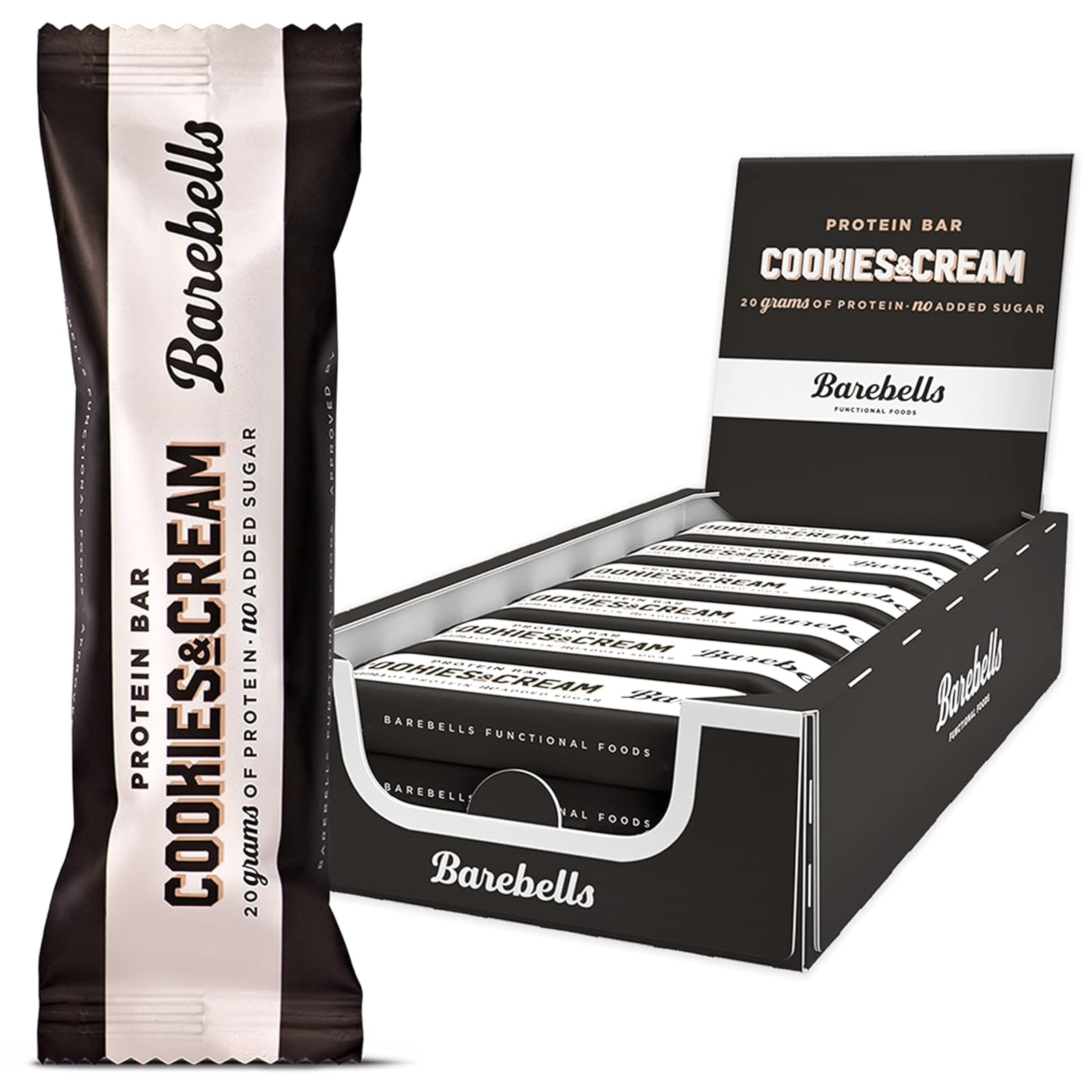 Protein Bar - 12x55g - Cookies & Cream