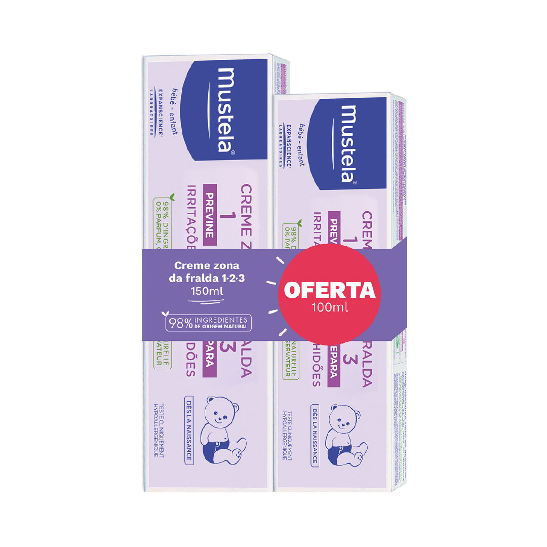MUSTELA  Duo Creme de Fralda - 250ml