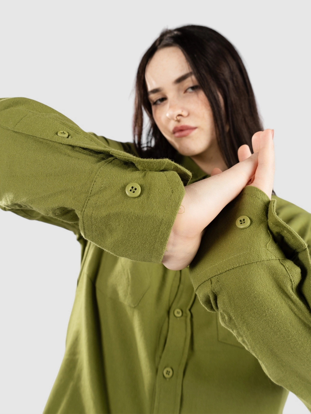 Urban Classics Flanell Shirt new olive