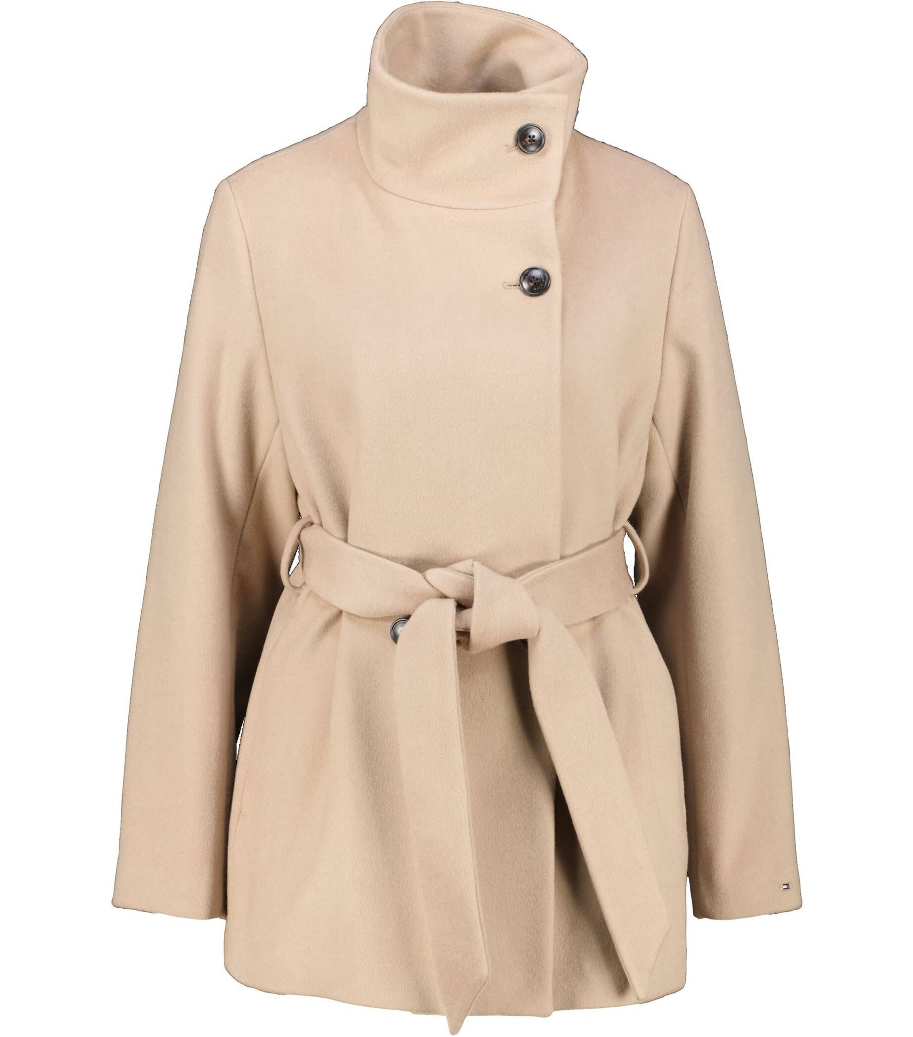 Tommy Hilfiger| Damen Jacke WOOL BLEND mit Wolle