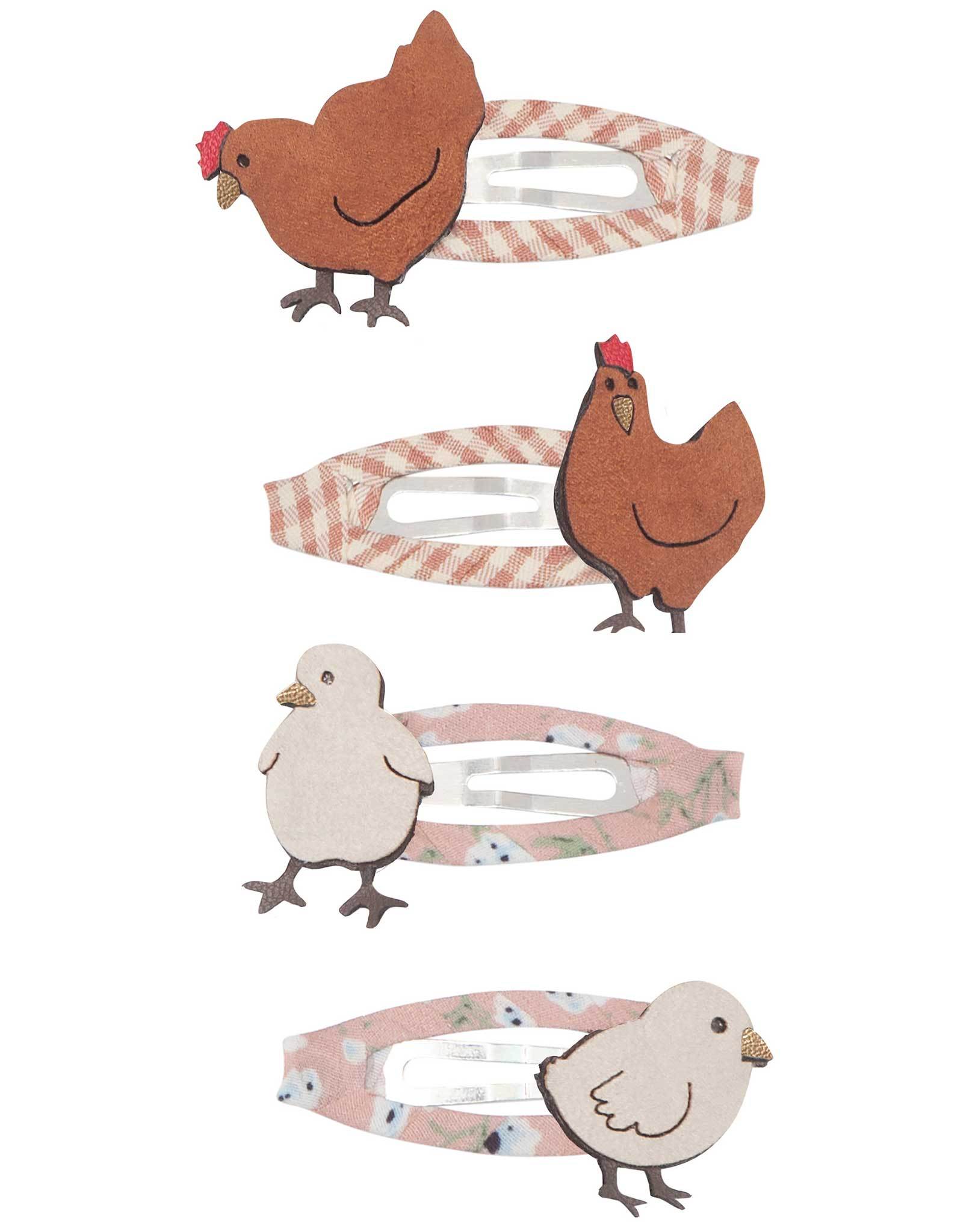 Haarspange MOTHER HEN 4er-Set