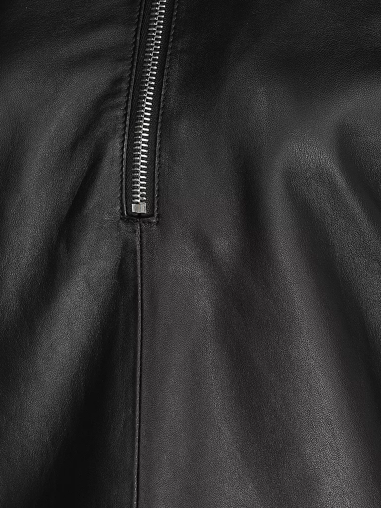 OFFICINE GENERALE Lederjacke ALEXA  schwarz