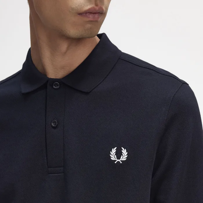 Fred Perry LS Plain Polo Heren