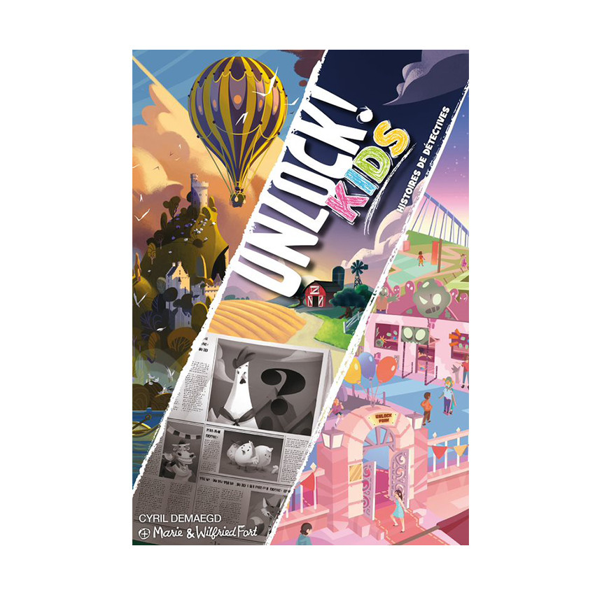 Jeux de Société Unlock! Kids : Histoires de Détectives