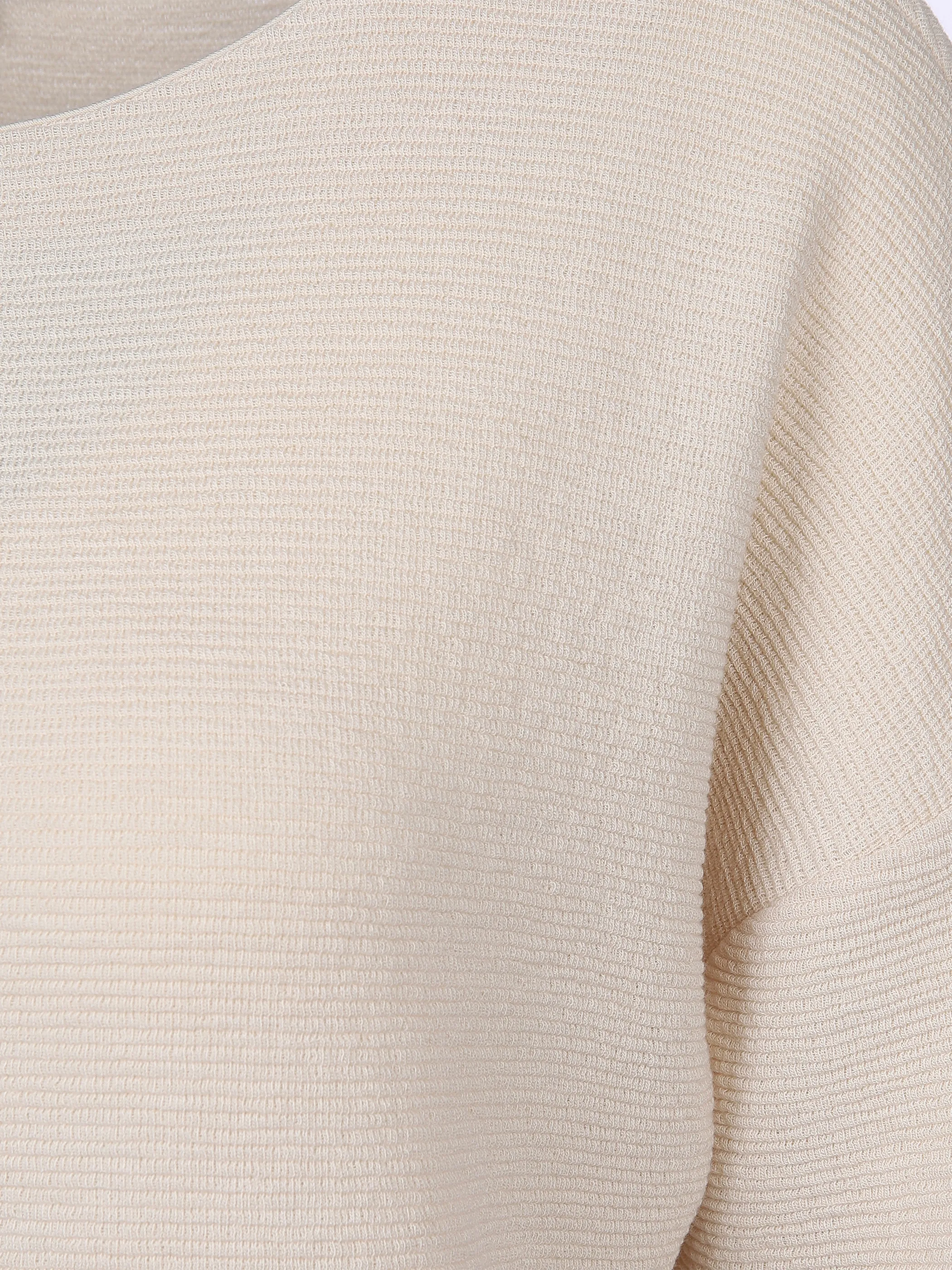 Damen Sweatshirt mit Struktur
