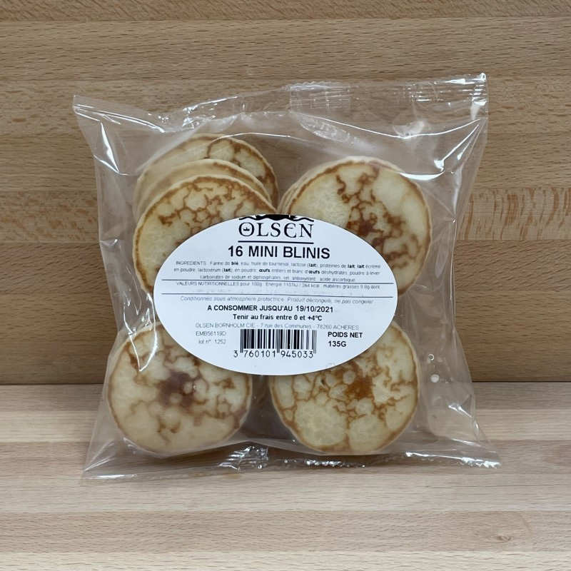 Mini Blinis frais Olsen