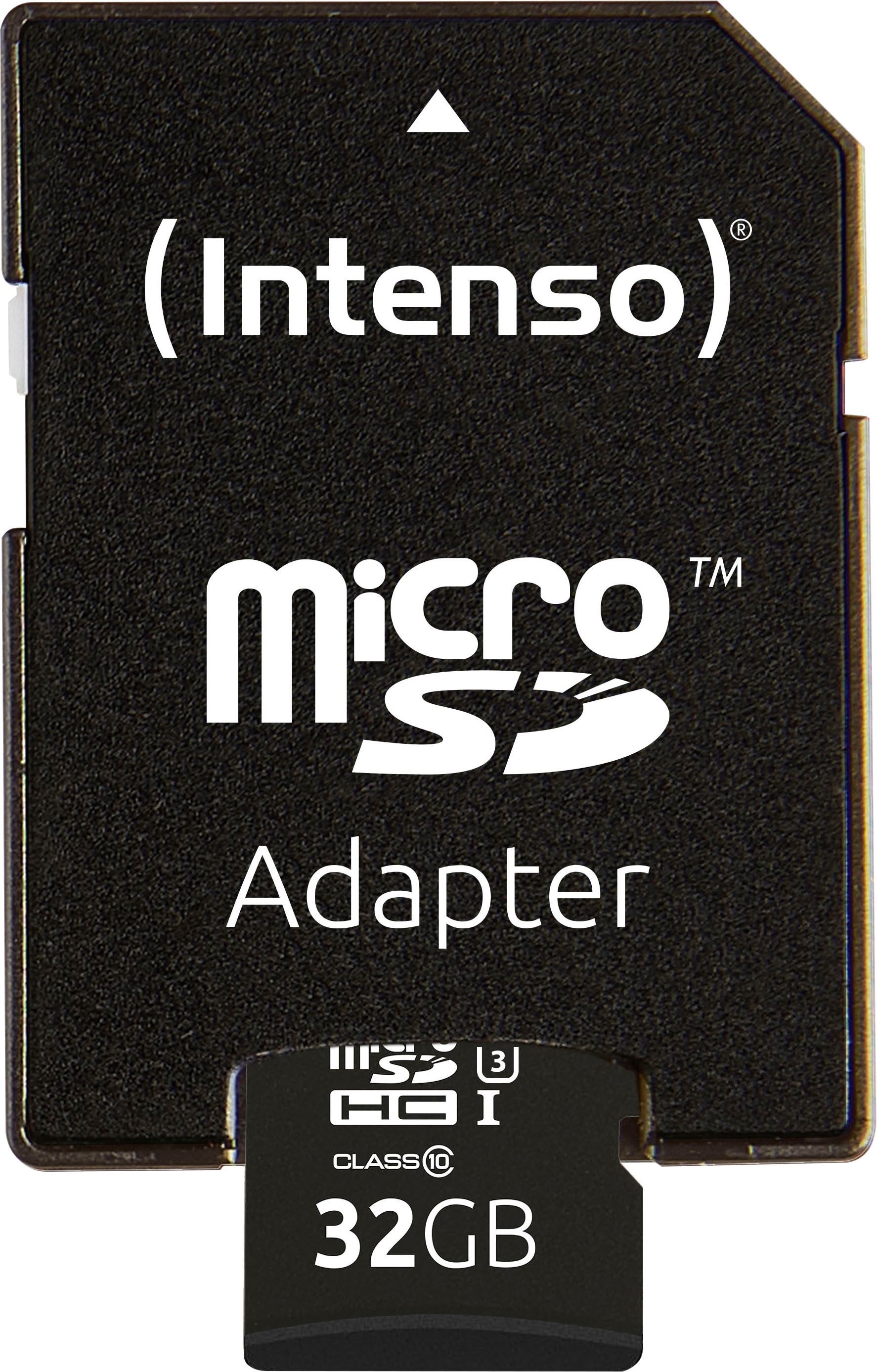 Intenso Speicherkarte »microSDHC UHS-I Professional + SD-Adapter« (32 GB )