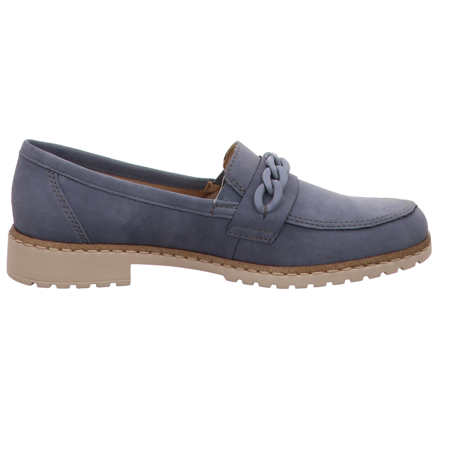 Rieker Mokassin blau blau