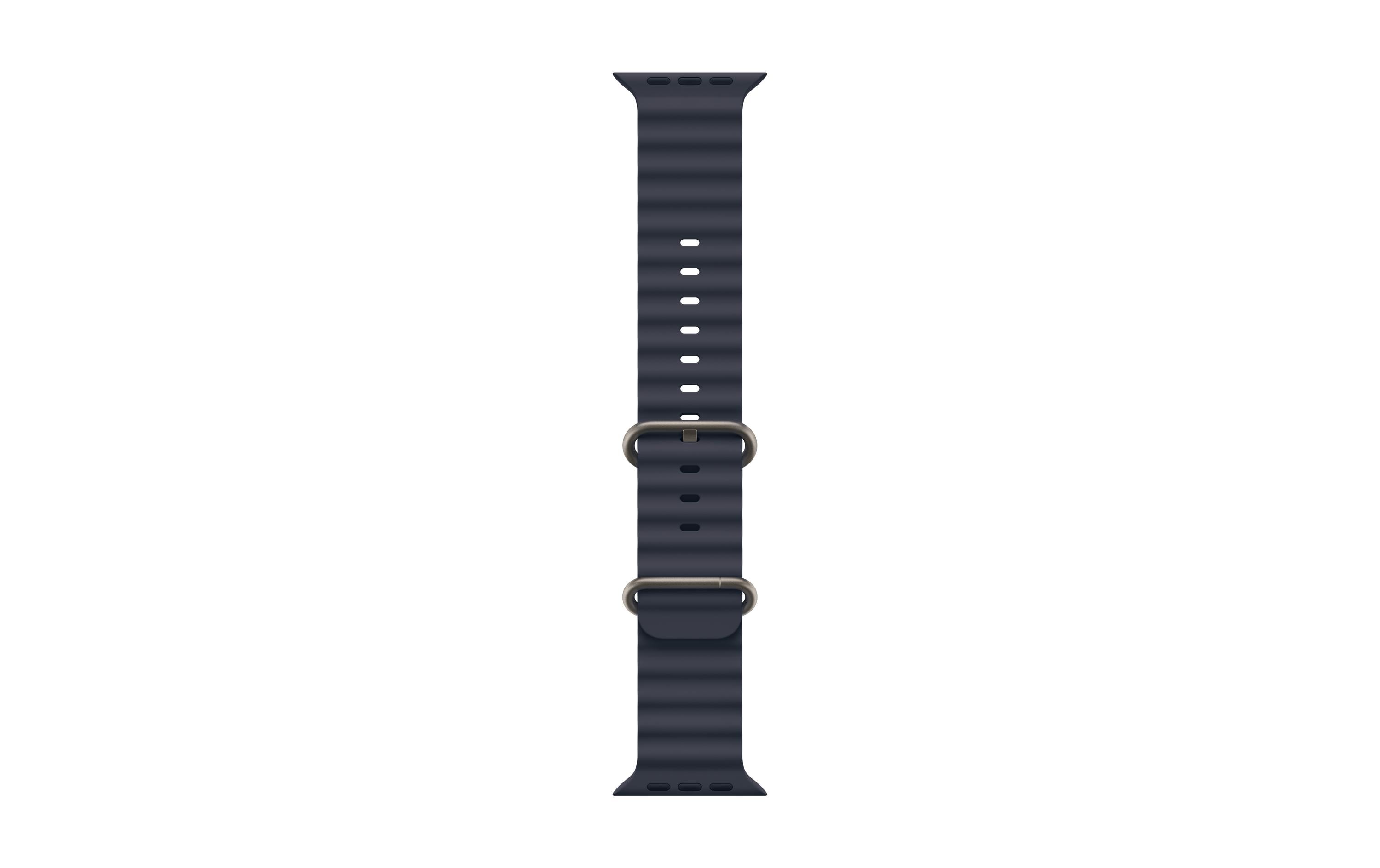 Ocean Band 49 mm Navy Ocean/GrauDehnbares Armband zu Apple Watch Ultra